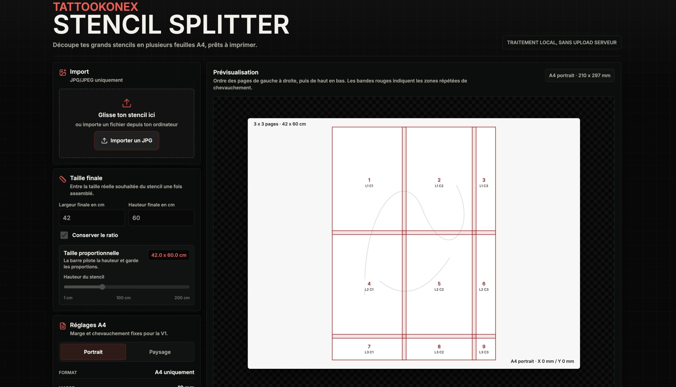 Interface Stencil Splitter