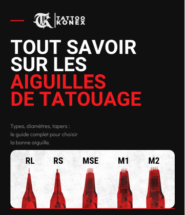 Couverture du guide Tout savoir sur les aiguilles de tatouage